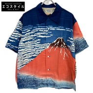 Sun Surf SS37917顏色128 葛飾北齋《清風拂面》夏威夷襯衫 XL [二手]