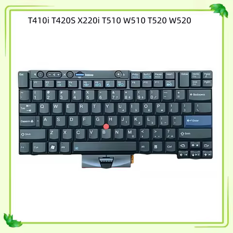 New US English Laptop Layout Keyboard For Lenovo IBM T410 T420 T410S T410i X220I T520 T420 X220 X220
