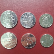 Set of 3 Iceland Coins – Cod, Dolphin, Barracuda Shapes – Collectible Coins