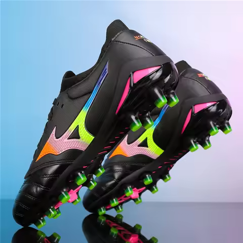 Soccer Shoes Men's Football Boots Grass Training Sports Society Soccer Cleats Non-slip Football Fiel