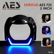 Shroud DRL bmw F35 3 Inch Universal AES Brand AES Malaysia