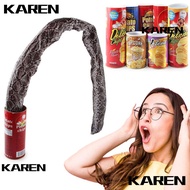 KAREN1 Magic Potato Chips Cans Party April's Fool Day  Creative Snake Tricks