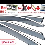 Honda Odyssey 05-08 Rainproof Rainproof Eyebrow Odyssey Rain Partner Rain Partner