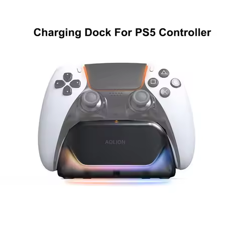 For PS5 Controller Charger Single Charging Dock Stand Station Cradle for PS5 Gamepad Controller for 