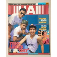 Hai Magazine no. 28 / 11 July 1989: Cover Trio Libels - Uma Thurman