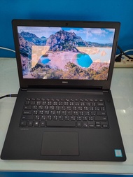 โน๊ตบุ๊คมือสองยี่ห้อ Dell รุ่น Latitude 3470  / จอ 14"นิ้ว HD / ซีพียู   INTEL​ Core i7-6500U​/ แรม 8GB DDR4 / การ์ดจอแยก NVIDIA® GeForce® 920M / SSD 120 GB / Windows 10 / แบตเตอรี่เก็บไฟ 10 นาที/  ตัวเครื่องใช้งานได้ปกติ 100%