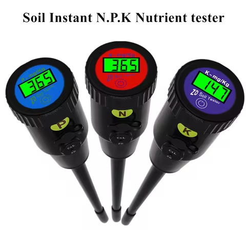 Soil Instant N.P.K Nutrient tester NPK Fertility Nutrient Meter Soil NPK Tester Nitrogen Phosphorus 