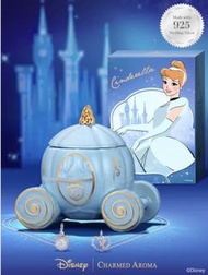 Charmed Aroma-Cinderella Carriage Candle - 925 Sterling Silver Cinderella Necklace Collection