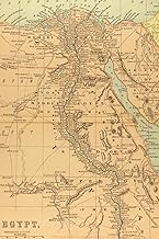 Egypt Map Journal: Vintage Map of Egypt Notebook (Blank Lined Journal, 6"x9" Lined Pages, 120 pages)