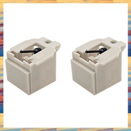 (TEFP) 2PCS AT3600L Diamond Record Player Needles Replacement Stylus for AT-LP60/PL300 Vinyl Turntab