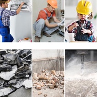 weroyal Masonry Drill Bit 6-35mm Square Electric Hammer Drill Bit Wear-resistant Drill Bit Durable H