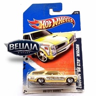 HW HOT WHEELS CUSTOM 66 GTO WAGON YELLOW CITY WORKSHW