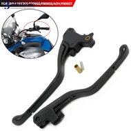 OKCATZONE Motorcycle Clutch Left Right Brake Levers Adjustable Shorty Handlebars Front Control Lever