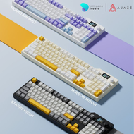 Ajazz AK35i V2 TFT Screen Gasket Tri-Mod Mechanical Keyboard รับประกันสินค้า 1 ปี