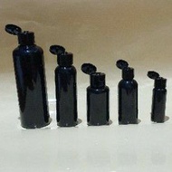 250ml Black Fliptop Bottle | Flipon 250ml Black | Empty Refillable Container