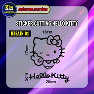 Hello kitty motorbike sticker hello kitty car glass rear scotlet hello kitty cute hello kitty sticke
