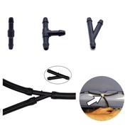 [stock] Universal Car Wiper Spray Pipe  Tube Hose Connector T- Straight- Y Joint Nozzle Tiub Windshi