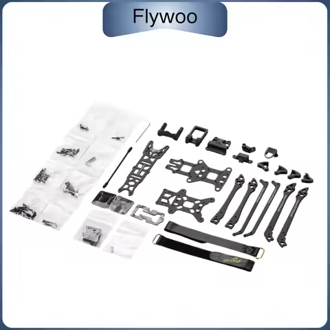 Flywoo Explorer LR 4" Frame Kit for O3/O4/O4 Pro & Walksnail, Ultra-Compact Long Range FPV Drone DIY