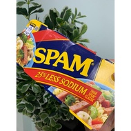 SUPER DELICIOUS - SPAM LESS CAND MEAT 25% SODIUM - SPAM 25% LESS SODIUM - AMERICAN PRODUCTS