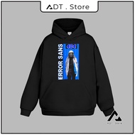 Jacket Hoodie Error Sans 404 Printed 1 Side - Cool Gangster Mage