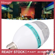 henye-my Smart Light Bulb  RGB Auto Changing E26 Base Rotating Dancing for Party Bar Wedding