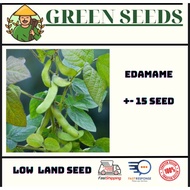 【GREEN SEEDS】🥒Benih Edamame (15 seed) / Edamame seeds