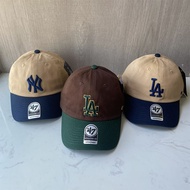47 Brands Vintage Letter Embroidery LA Baseball Cap Cotton Men Women Soft  Adjustable Trucker Caps