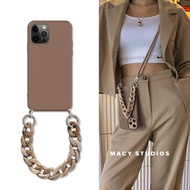 Crossbody Lanyard Necklace Marble Soft phone case For HuaWei P20 P30 Lite P40 pro honor 8X Nova 3 4