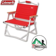 COLEMAN เก้าอี้ พกพา COMPACT FOLDING CHAIR แดง One