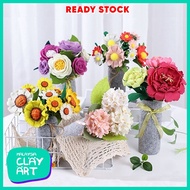 Fabric art craft Flower DIY Project Kit