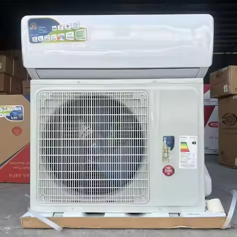 24000btu Wall Mounted air Conditioner Cool&heat ON/OFF Type R410 4way Swing Turbo Fast Cooling Self 