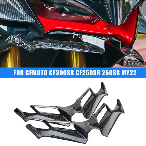Motorcycle Front Fairing Aerodynamic Winglet Cover Fixed Wind Wing FOR CFMOTO CF300SR CF250SR 250SR