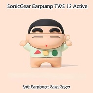 【Fast Shipment】For SonicGear Earpump TWS 12 Active Case Cute Anime cartoon styling Soft Silicone Earphone Case Casing Cover NO.3