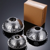 430 Stainless Steel Steamer Folding Steaming Rack Kitchen Gadget Pan