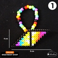 Kandi Avicii bracelet - Avicii perler bracelet - rave accessories DJ EDM festival raver