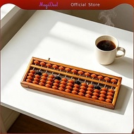 MagiDeal Wooden Abacus, Abacus 5 Beads Abacus, Counting Calculator Math Learning Counting