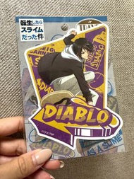 《關於我轉生變成史萊姆這檔事》Diablo. 行李箱貼紙｜