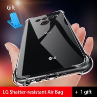 Transparent Phone Case Anti-Shock Four Angles For Lg V50 V50S V40 V35 V30S V30 Thinq V20