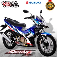 Decal Satria Fu Barong 2012 Full Body Stiker Satria Fu Barong 2012 Full Body Striping Satria Fu Baro