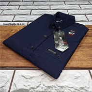 KEMEJA HEM Men's Plain Shirts Casual Shirts Men's Shirts Short Shirts Shirts Shirts Jumbo Shirts XXL