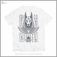 KATUN XGAN Series Shirt DEWA EGYPT ANUBIS DA01X Japanese 24s Cotton Anime T-Shirt Premium Anime Mang