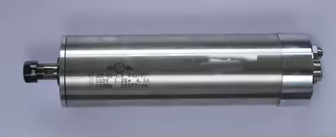 1.5HP 1.2kw ER11 36000rpm Precision High Speed spindle motor water cooling 220VAC 4.5A 600HZ 62mm 4 