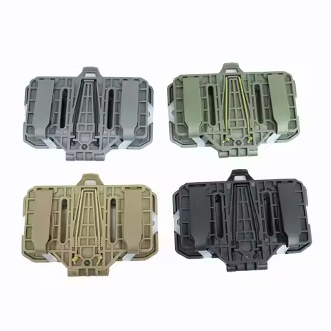 Tactical Vest Chest Phone Maps Navigation Holder Fit for MOLLE Plate Carrier Hunting Vest, Quick-Acc