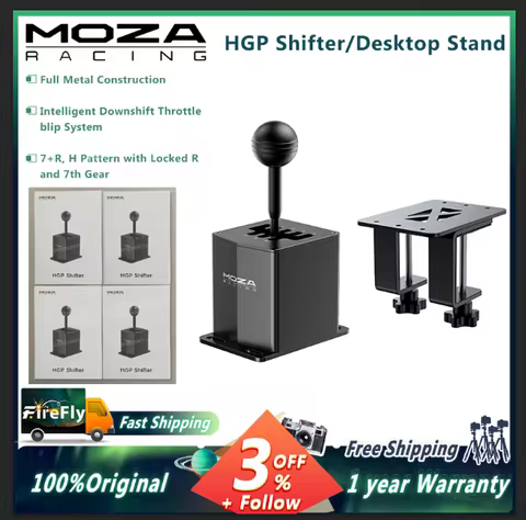 MOZA Racing HGP Shifter moza hgp Intelligent Downshift Throttle blip System Steering wheel simulator