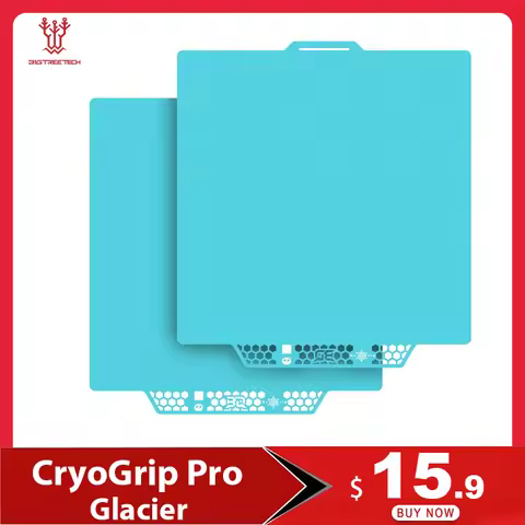 BIQU CryoGrip Pro Glacier Panda BuildPlate 180x180mm Plate Spring Steel Double-sided Textured for Ba