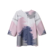 NEW Genuine Issey Miyake Pleated Genuine Goods Short Coat Spring And Summer Design Round Neck Loose 