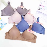Bh Lingcao B5 Hook 3 | Lingcao Medium Foam Bra Without Wire Hooks 3 Equivalent to Cup B - Syahfa Onl