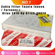 Cabin Filter Toyota Innova - Fortuner - Hilux 2016-Up 87139-28020