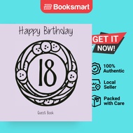 Happy 18 Birthday Party Guest Book Girl Birthday Guest Book Keepsake Birthday Gift Wishes Gift Log C