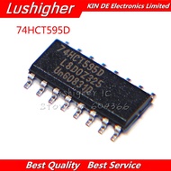 10 Pcs 74HCT595D SOP-16 74HCT595